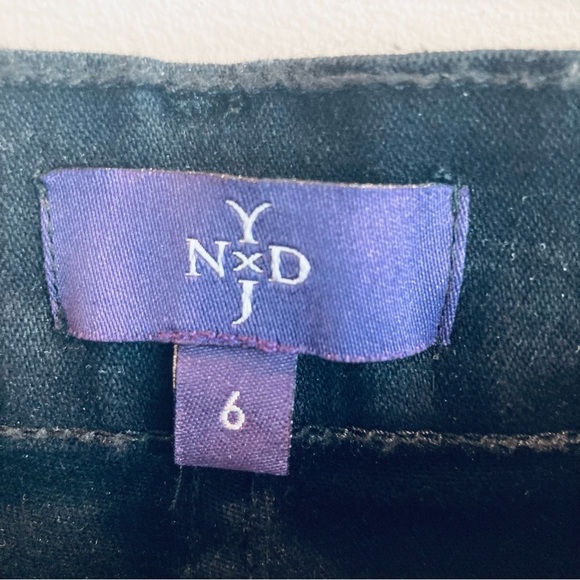 NYDJ Sz 6 Reg Straight High Rise Lift Tuck Technology Black  Jeans NEW - Picture 6 of 16